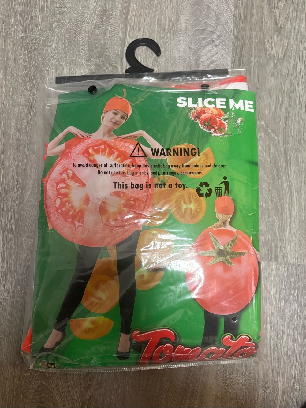 Tomato Adult Halloween Costume - Picture 6 of 7